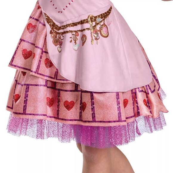 Girls Descendants: The Rise of Red BRIDGET Costume Dress Size 4/6 7/8 10/12 NWT - Picture 4 of 4